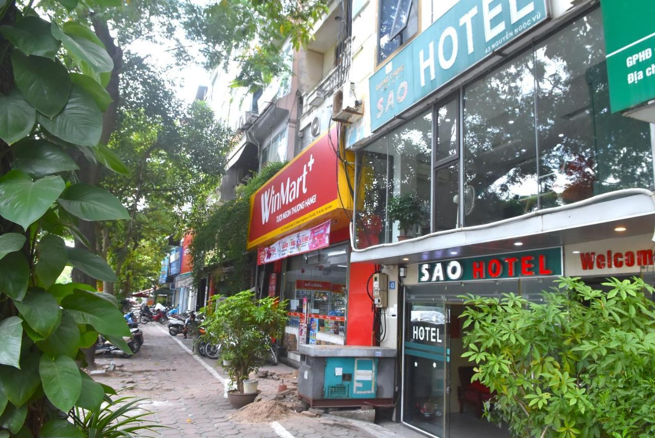 Sao Hotel Nguyen Ngoc Vu Hanoi Zewnętrze zdjęcie
